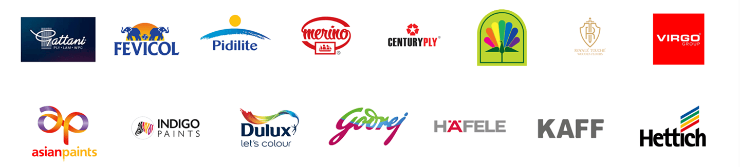 A banner displaying the logos of our trusted partners